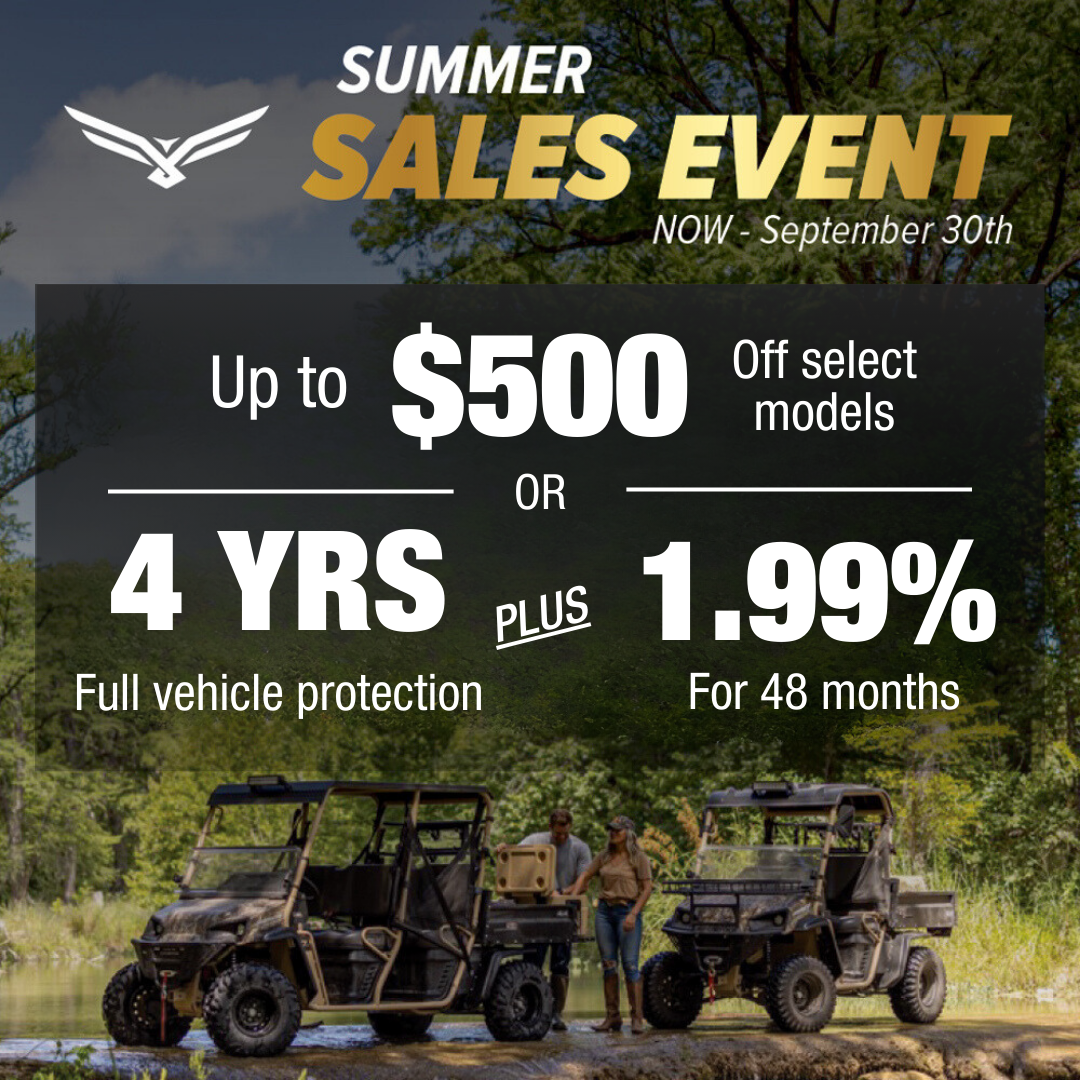 Summer Landmaster Sales Event